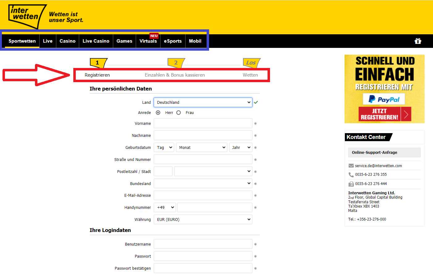 Interwetten Bonus freispielen: wo und wieviel